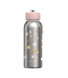 Ανοξείδωτο μπουκάλι - θερμός flip-up campus 350ml Flowers & Butterflies LITTE DUTCH Ανοξείδωτο μπουκάλι - θερμός flip-up campus 350ml Flowers & Butterflies LITTE DUTCH