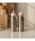 Ανοξείδωτο μπουκάλι - θερμός flip-up campus 350ml Flowers & Butterflies LITTE DUTCH Ανοξείδωτο μπουκάλι - θερμός flip-up campus 350ml Flowers & Butterflies LITTE DUTCH