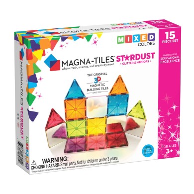  Μαγνητικό Παιχνίδι 15τμχ Stardust MAGNA-TILES