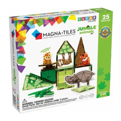 Μαγνητικό Παιχνίδι Jungle Animals 25τμχ MAGNA-TILES 
