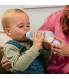 Πλαστικό Μπιμπερό Μεσαίας Ροής Baby Blue 270ml BIBS