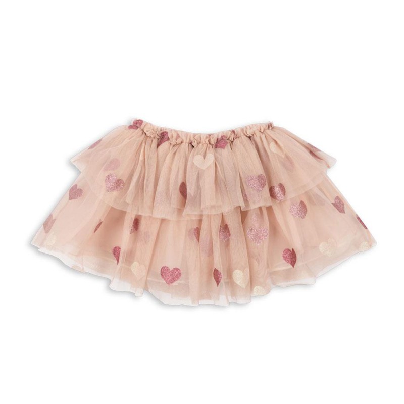 Φούστα με τούλι HEART ROSE GLITTER KONGES SLOJD Φούστα με τούλι HEART ROSE GLITTER KONGES SLOJD