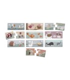 Σετ 10 παζλ 2 κομματιών Flowers & Butterflies LITTLE DUTCH LD4764