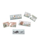 Σετ 10 παζλ 2 κομματιών Flowers & Butterflies LITTLE DUTCH LD4764