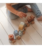 Ξύλινο τρενάκι με άσκηση λεπτής κίνησης σκιουράκι Forest Friends FSC LITTLE DUTCH Ξύλινο τρενάκι με άσκηση λεπτής κίνησης σκιουράκι Forest Friends FSC LITTLE DUTCH