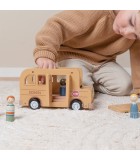 Ξύλινο σετ σχολικό λεωφορείο FSC LITTLE DUTCH Ξύλινο σετ σχολικό λεωφορείο FSC LITTLE DUTCH