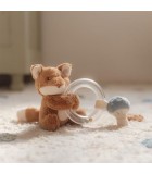 Υφασμάτινη Κουδουνίστρα Αλεπού με Κρίκο Forest Friends GRS LITTLE DUTCH Υφασμάτινη Κουδουνίστρα Αλεπού με Κρίκο Forest Friends GRS LITTLE DUTCH