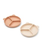 Πιάτα Σιλικόνης με Βεντούζα και Χωρισματα Tuscany Rose Apple Blossom Σετ 2τμχ LIEWOOD Πιάτα Σιλικόνης με Βεντούζα και Χωρισματα Tuscany Rose Apple Blossom Σετ 2τμχ LIEWOOD