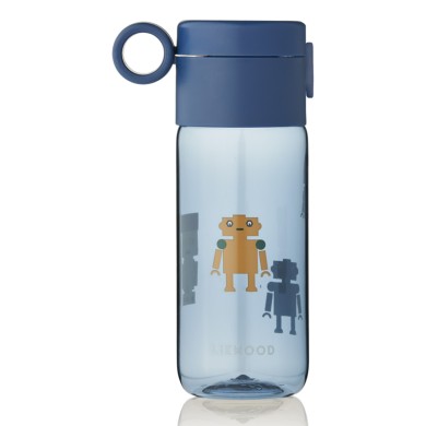 Μπουκάλι-Θερμός Robots Indigo Blue 350ml LIEWOOD