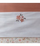 Σεντόνι για Λίκνο με Κέντημα Fairy Flowers 100x70 LITTLE DUTCH Σεντόνι για Λίκνο με Κέντημα Fairy Flowers 100x70 LITTLE DUTCH