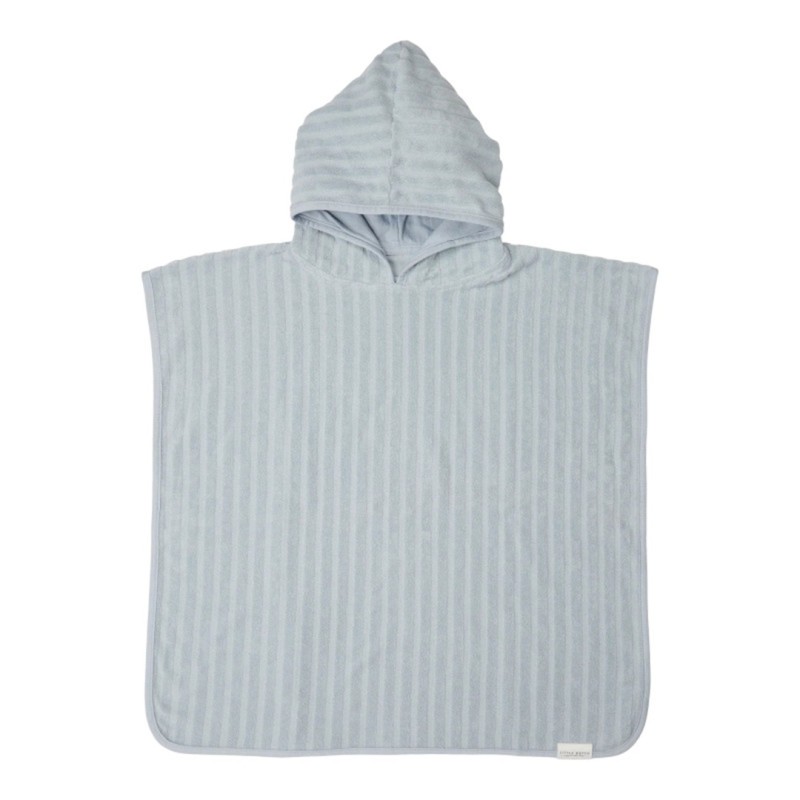 Παιδικό πόντσο Jacquard Terry Μπλε LITTLE DUTCH Παιδικό πόντσο Jacquard Terry Μπλε LITTLE DUTCH