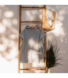 Παιδικό πόντσο Jacquard Terry Μπλε LITTLE DUTCH Παιδικό πόντσο Jacquard Terry Μπλε LITTLE DUTCH