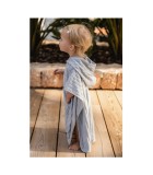 Παιδικό πόντσο Jacquard Terry Μπλε LITTLE DUTCH Παιδικό πόντσο Jacquard Terry Μπλε LITTLE DUTCH