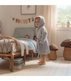Μπουρνούζι με Κέντημα Blue - No 98/104 LITTLE DUTCH Μπουρνούζι με Κέντημα Blue - No 98/104 LITTLE DUTCH