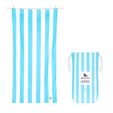 Πετσέτα Θαλάσσης Quickdry Tulum Blue DOCK & BAY