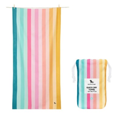 Πετσέτα Θαλάσσης Quickdry Coastal Candy ΧL DOCK & BAY