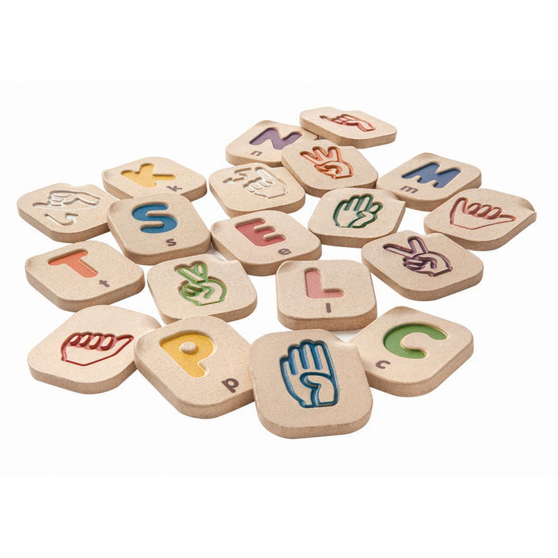 Αλφαβήτα στη νοηματική γλώσσα PLAN TOYS 