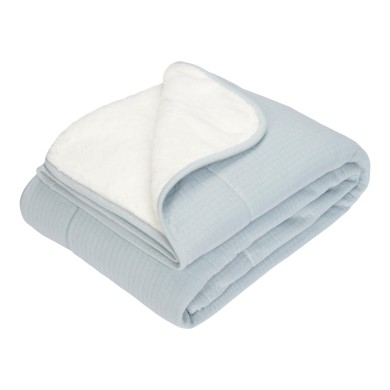 Κουβέρτα Pure Soft Blue 70x100 LITTLE DUTCH 