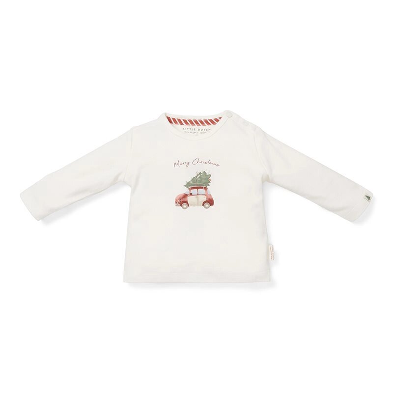 Μπλουζάκι μακρυμάνικο Merry Christmas 80 - 104 LITTLE DUTCH Μπλουζάκι μακρυμάνικο Merry Christmas 80 - 104 LITTLE DUTCH