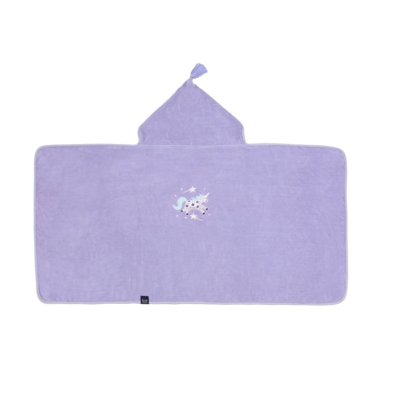 Παιδική πετσέτα BAMBOO PURPLE LADY UNICORN LA MILLOU