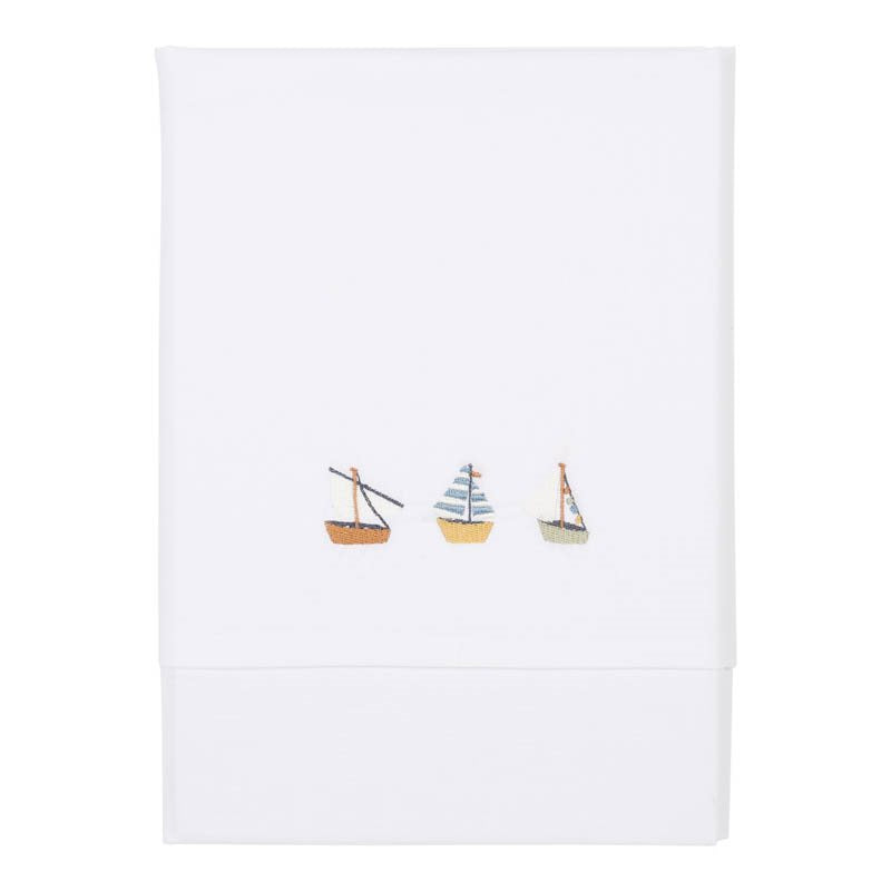 Σεντόνι με κέντημα Sailors Bay 110 x 140 LITTLE DUTCH 